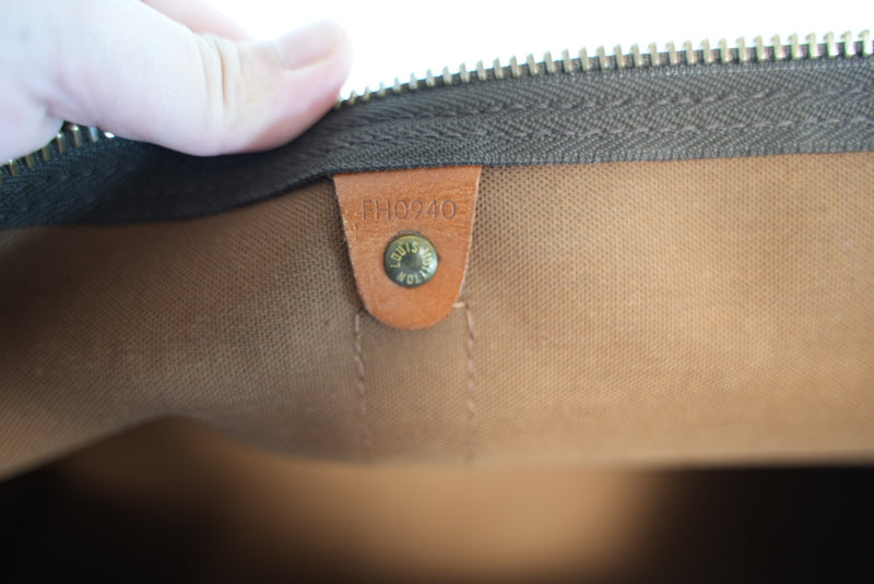 Louis Vuitton Monogram Keepall Bandouliere 50 Used