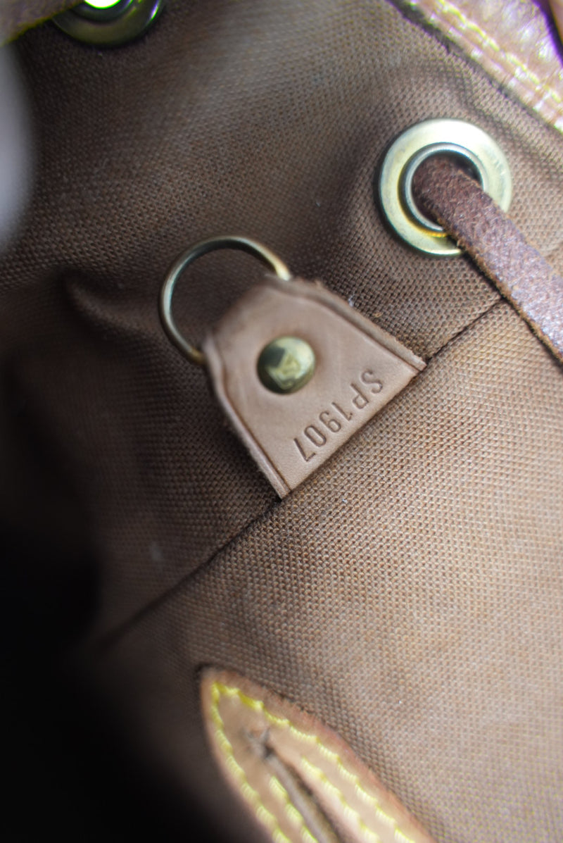 Louis Vuitton Monogram Montsouris MM Backpack Used