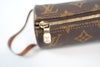 Louis Vuitton Monogram Trousse Ronde Accessories Pouch Used