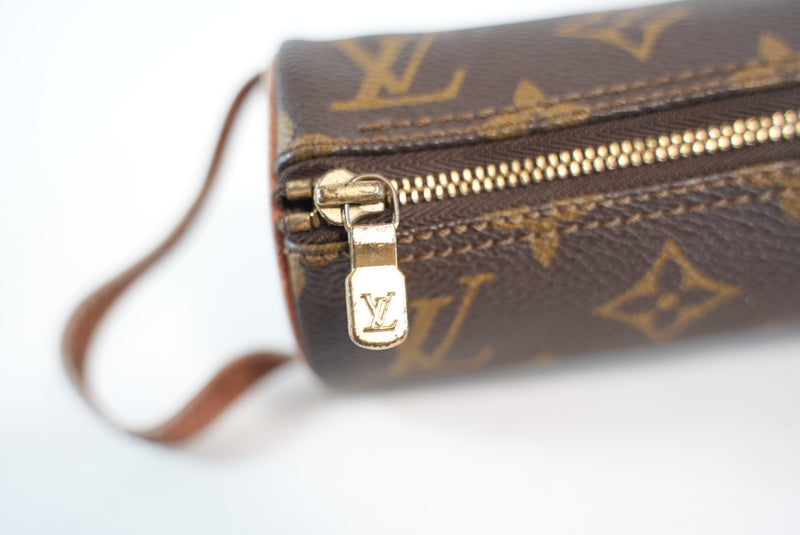 Louis Vuitton Monogram Trousse Ronde Accessories Pouch Used