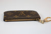 Louis Vuitton Monogram Pochette Cle Key/Card Holder Used