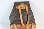 Louis Vuitton Monogram Montsouris MM Backpack Used