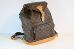 Louis Vuitton Monogram Montsouris GM Backpack Used