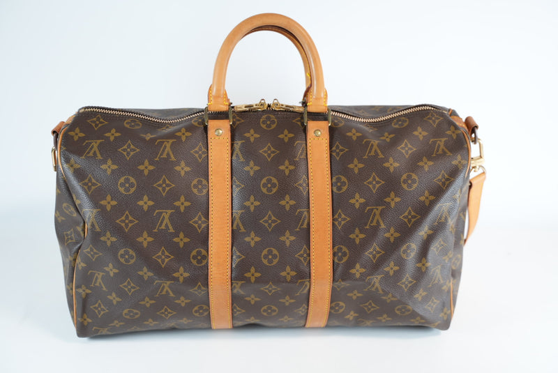 Louis Vuitton Monogram Keepall Bandouliere 45 Used