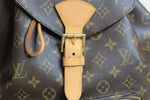 Louis Vuitton Monogram Montsouris GM Backpack Used