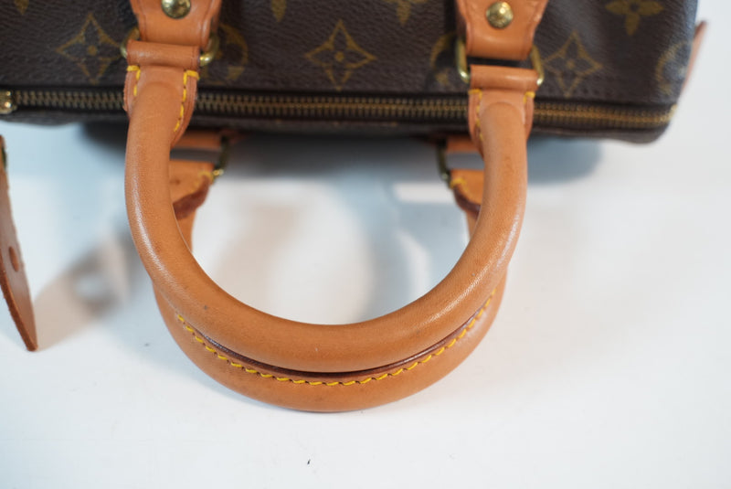 Louis Vuitton Monogram Speedy 25 Malletier Used