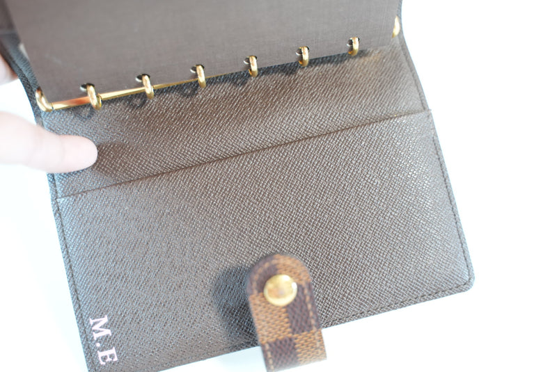 Louis Vuitton Damier Ebene Agenda PM Used