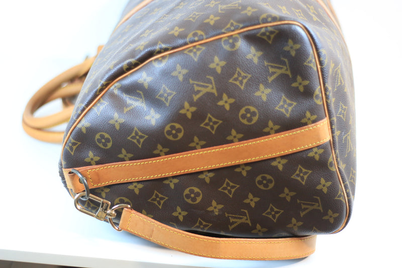 Louis Vuitton Monogram Keepall Bandouliere 55 Used