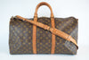 Louis Vuitton Monogram Keepall Bandouliere 50 Used