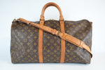 Louis Vuitton Monogram Keepall Bandouliere 50 Used