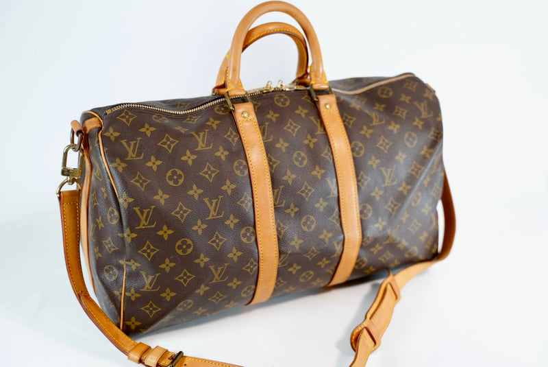 Louis Vuitton Monogram Keepall Bandouliere 45 Used