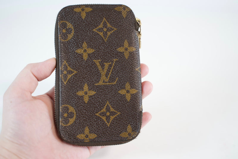 Louis Vuitton Monogram Zippy Pochette Cle Used