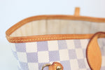 Louis Vuitton Damier Azur Neverfull MM Used