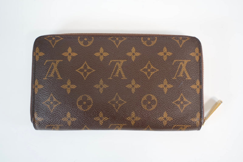 Louis Vuitton Monogram Zippy Travel Organizer Wallet Used