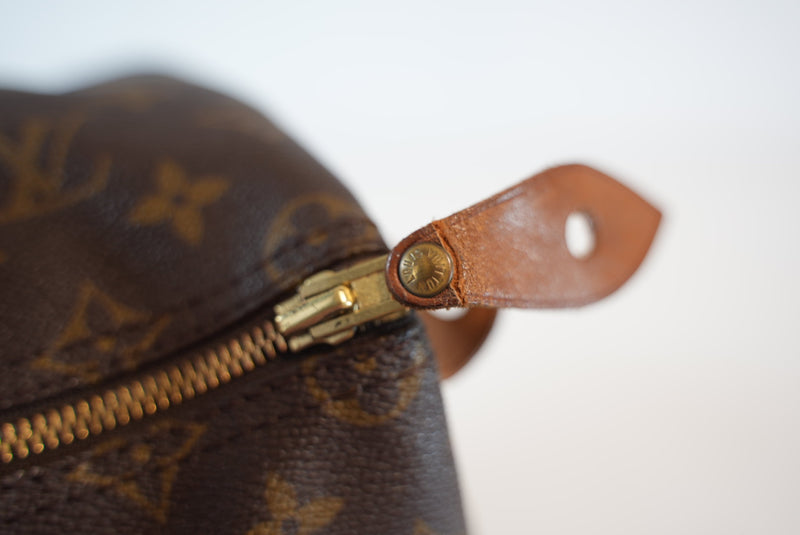 Louis Vuitton Monogram Speedy 35 Handbag Used