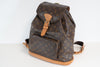 Louis Vuitton Monogram Montsouris GM Backpack Used