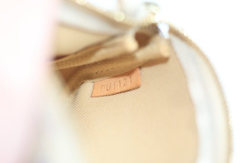 Louis Vuitton Damier Azur Mini Pochette Accessories Used