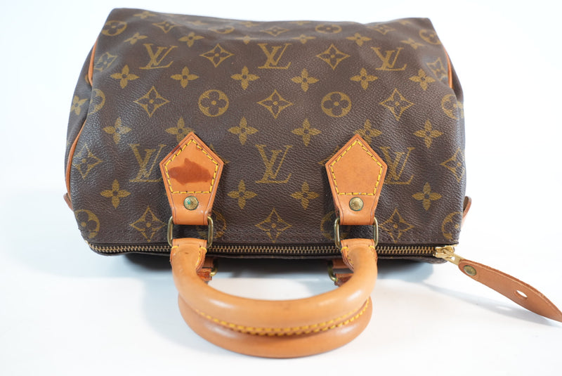 Louis Vuitton Monogram Speedy 25 Malletier Used