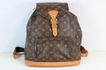 Louis Vuitton Monogram Montsouris GM Backpack Used