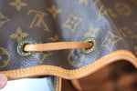 Louis Vuitton Monogram Montsouris GM Backpack Used