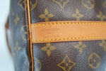 Louis Vuitton Monogram Keepall Bandouliere 55 Used