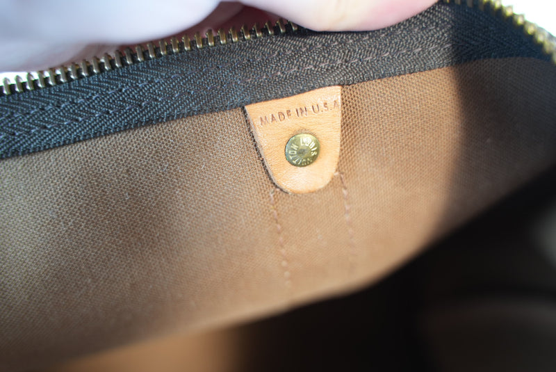 Louis Vuitton Monogram Keepall Bandouliere 50 Used