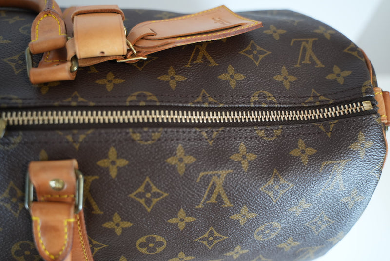 Louis Vuitton Monogram Keepall Bandouliere 55 Used