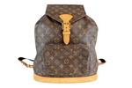 Louis Vuitton Monogram Montsouris GM Backpack Used
