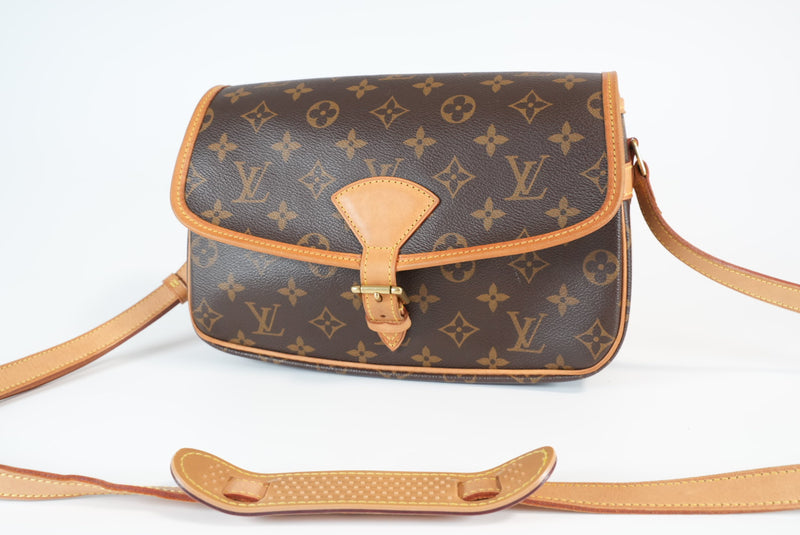 Louis Vuitton Monogram Sologne Crossbody Bag Used