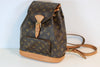 Louis Vuitton Monogram Montsouris MM Backpack Used