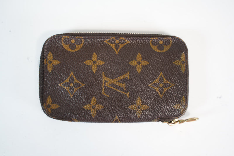 Louis Vuitton Monogram Zippy Pochette Cle Used