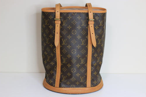 Rare Louis Vuitton Monogram Rayures Noe Bucket Tote Shoulder Bag