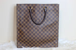 Louis Vuitton Damier Ebene Sac Plat Handbag