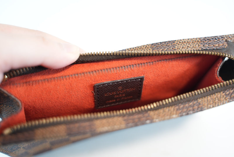 Louis Vuitton Damier Ebene Bucket Pouch PM Used
