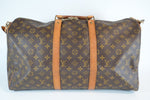 Louis Vuitton Monogram Keepall Bandouliere 50 Used