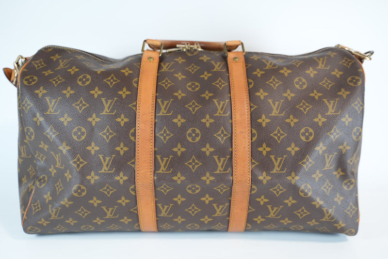 Louis Vuitton Monogram Keepall Bandouliere 50 Used