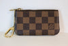 Louis Vuitton Damier Ebene Pochette Cle Used