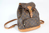 Louis Vuitton Monogram Montsouris MM Backpack Used