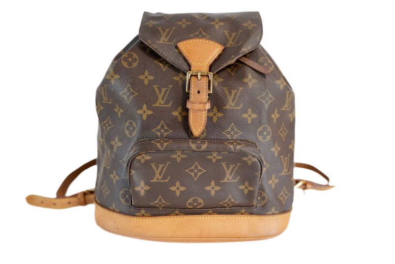 Louis Vuitton Monogram Montsouris MM Backpack Used