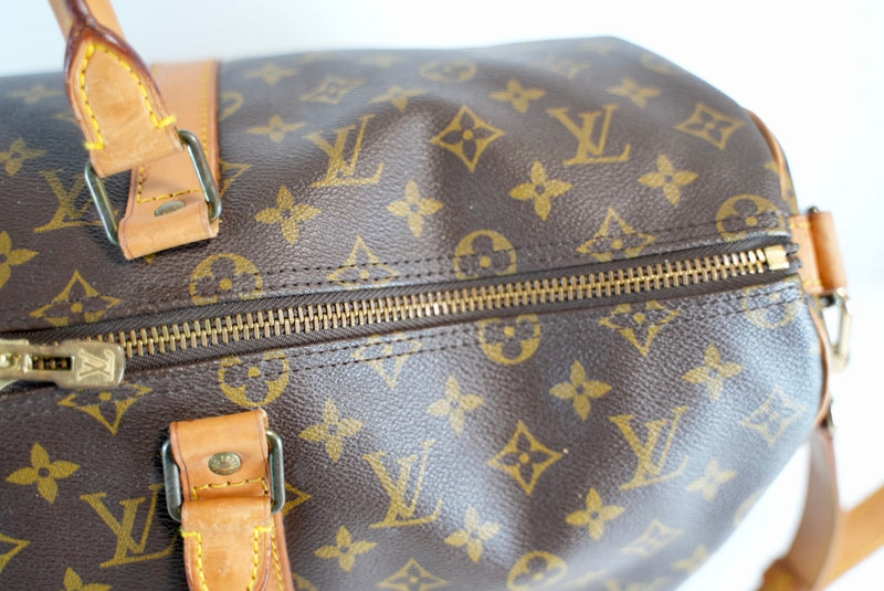 Louis Vuitton Monogram Keepall Bandouliere 50 Used