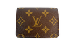 Louis Vuitton Monogram Envelope De Viste Business Card Case Used