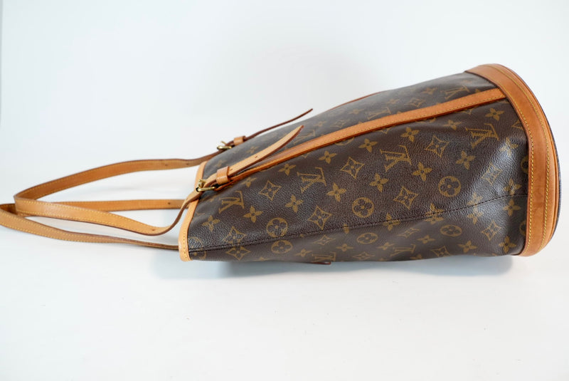 Louis Vuitton Mono Bucket GM W/ Pouch Used