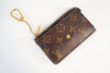 Louis Vuitton Monogram Recto Verso Card/Coin Purse Used
