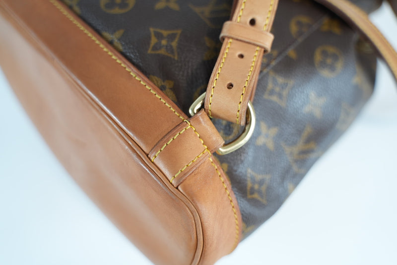 Louis Vuitton Monogram Montsouris MM Backpack Used