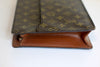 Louis Vuitton Monogram Pochette Homme Clutch Bag Used