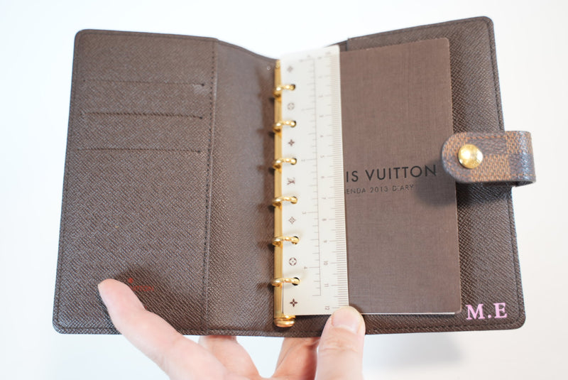 Louis Vuitton Damier Ebene Agenda PM Used