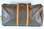 Louis Vuitton Monogram Keepall Bandouliere 55 Duffle bag Used