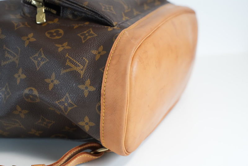 Louis Vuitton Monogram Montsouris GM Backpack Used