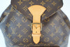 Louis Vuitton Monogram Montsouris GM Backpack Used