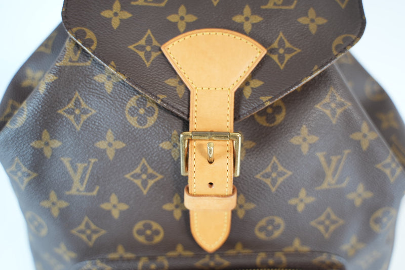 Louis Vuitton Monogram Montsouris GM Backpack Used